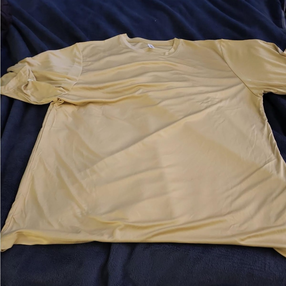 Dry fit gold xxl tshirt